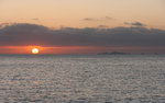 Coucher de soleil sur les Îles Sanguinaires.