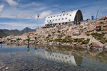 Le refuge Victor-Emmanuel II.