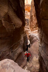 Passage d'un canyon.