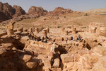 Le grand temple de Pétra.