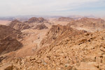 Vue sur le Wadi Rum du sommet du Rad el Salem.