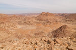 Vue sur le désert d'Arabie depuis le Rad el Salem.