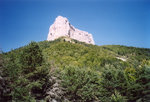 Le Mont Aiguille, faces S et SE.