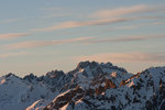 Beau ciel sur l'Argentera.