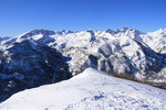 Sommets de la haute Roya et du Mercantour.