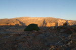 Bivouac au bord du grand canyon.