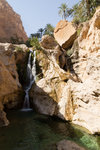 Cascades et vasques dans le wadi Tiwi.