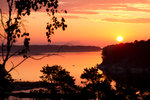 Lever de soleil dans l'archipel de Stockholm